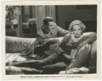 3r0130 BLONDE VENUS 8.25x10.25 still 1932 Marlene Dietrich on couch with Cary Grant, von Sternberg!