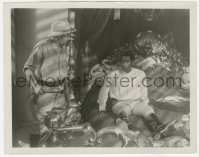 3r0218 EMPEROR JONES 8x10.25 still 1933 Paul Robeson on bed stares at Dudley Digges in pith helmet!