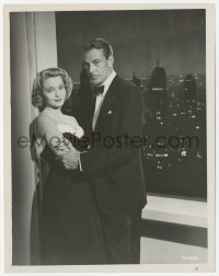 3r0231 FOUNTAINHEAD 8x10.25 still 1949 Gary Cooper in tuxedo with Patricia Neal by window, Ayn Rand!