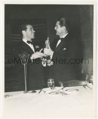 3r0237 FRANK CAPRA/LEO MCCAREY 8x10 still 1938 Best Director Oscar for The Awful Truth by Schafer!