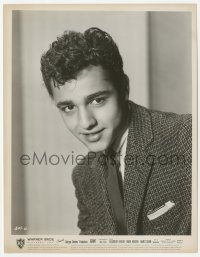 3r0247 GIANT 8x10.25 still 1956 great close up of Sal Mineo in suit & tie, George Stevens classic!