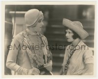 3r0292 HULA 8x10 still 1927 great close up of Clara Bow in cool hat glaring older woman!