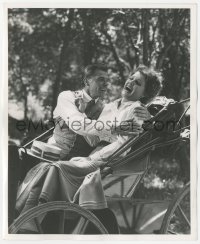 3r0340 KINGS ROW 8.25x10 still 1942 Ronald Reagan & Ann Sheridan in horse buggy by Madison Lacy!