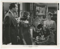 3r0348 LAURA 8.25x10 still 1944 Gene Tierney & Vincent Price stare at Judith Anderson!