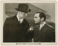 3r0358 LITTLE CAESAR 8x10.25 still 1930 Edward G. Robinson grabs Douglas Fairbanks Jr. by lapel!