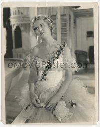 3r0397 MISSISSIPPI GAMBLER 8x10.25 still 1929 beautiful Joan Bennett c/u in great dress & jewlry!