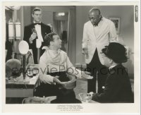 3r0442 ON THE AVENUE 8x10 still 1937 Dick Powell in dressing room talking to Stepin Fetchit!