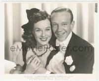 3r0512 SECOND CHORUS 8x10 key book still 1940 great c/u of Fred Astaire & sexy Paulette Goddard!