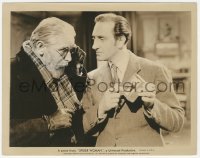 3r0542 SPIDER WOMAN 8x10.25 still 1944 Basil Rathbone as Sherlock Holmes shows Arthur Hohl spider!
