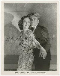 3r0563 TAXI 8x10.25 still 1932 wonderful c/u of beautiful Loretta Young & James Cagney dancing!