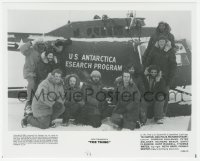 3r0576 THING 8x10 still 1982 John Carpenter, great portrait of Kurt Russell & expedition team!