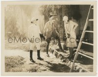 3r0619 WILD ORCHIDS 8x10.25 still 1929 Greta Garbo, Lewis Stone & Nils Asther drenched by rainmaker!
