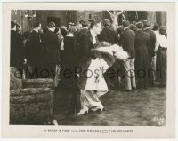 3r0632 WOMAN OF PARIS 8x10.25 still 1923 Adolphe Menjou & Edna Purviance, rare Charlie Chaplin!