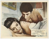 3r0056 GRADUATE color English FOH LC 1968 Dustin Hoffman in bed with Anne Bancroft wants to talk!