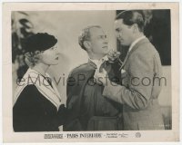 3r0455 PARIS INTERLUDE English FOH LC 1934 Madge Evans watches Robert Young threaten Otto Kruger!