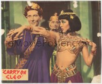 3r1051 CARRY ON CLEO English LC 1964 sexy Amanda Barrie as Cleopatra & Kenneth Williams as Caesar!