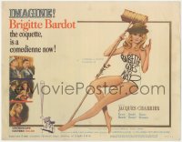 3r0664 BABETTE GOES TO WAR TC 1960 super sexy soldier Brigitte Bardot, Babette s'en va-t-en guerre