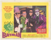 3r1004 BATMAN LC #4 1966 great portrait of the villains, Penguin, Riddler, Catwoman & Joker!