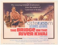 3r0692 BRIDGE ON THE RIVER KWAI TC R1963 William Holden, Alec Guinness, David Lean classic!