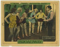 3r1031 BROADWAY LC 1929 stage manager tells showgirls to cut out their cat-fighting, rare!