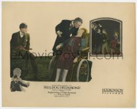 3r1034 BULLDOG DRUMMOND LC 1923 bound Carlyle Blackwell watches bad guy kiss woman in wheelchair!