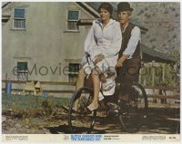 3r1040 BUTCH CASSIDY & THE SUNDANCE KID LC #3 1969 Paul Newman & Katharine Ross on bicycle!