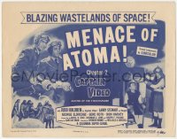 3r0702 CAPTAIN VIDEO: MASTER OF THE STRATOSPHERE chapter 2 TC 1951 Menace of Atoma, serial!