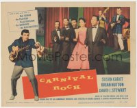 3r1050 CARNIVAL ROCK LC #1 1957 great image of The Platters performing rock 'n' roll in tuxedos!