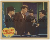 3r1130 FOR LOVE OR MONEY LC 1939 bookie Ed Brophy with Horace MacMahon and Edward Gargan!
