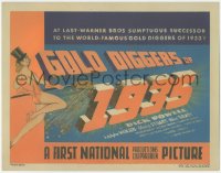 3r0770 GOLD DIGGERS OF 1935 TC 1935 Busby Berkely, different art of sexy chorus girl shoveling money!