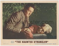 3r1167 HAUNTED STRANGLER LC #2 1958 Anthony Dawson discovers Boris Karloff in the midst of searching!