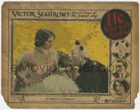3r1169 HE WHO GETS SLAPPED LC 1924 clown Lon Chaney Sr. with Norma Shearer, Victor Sjostrom, rare!