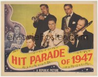 3r1183 HIT PARADE OF 1947 LC #5 1947 great portrait of Woody Herman and His Orchestra playing!