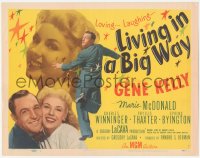 3r0828 LIVING IN A BIG WAY TC 1947 great images of Gene Kelly with sexy Marie The Body McDonald!