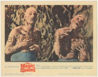 3r1241 MAGIC SWORD LC #1 1961 best special effects close up of two creepy zombies!