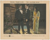 3r1253 MASTER MIND LC 1920 Lionel Barrymore threatens to brand district attorney's wife as a thief!