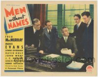 3r1256 MEN WITHOUT NAMES LC 1935 concerned government agents looking at papers in office!