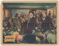 3r1258 MIGHTY BARNUM LC 1934 Wallace Beery as the legendary showman confronted by two men & crowd!