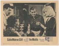 3r0028 MISFITS LC #4 1961 Clark Gable, sexy Marilyn Monroe, Thelma Ritter, Eli Wallach, John Huston