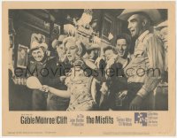 3r0030 MISFITS LC #6 1961 Gable, Montgomery Clift, Eli Wallach & ping-ponging sexy Marilyn Monroe!