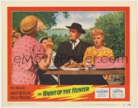 3r1287 NIGHT OF THE HUNTER LC #5 1955 Robert Mitchum, Shelley Winters, Charles Laughton classic noir!