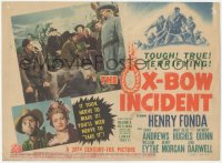 3r0866 OX-BOW INCIDENT TC 1943 Henry Fonda, directed by William Wellman, it took nerve to make it!