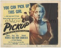 3r0873 PICKUP TC 1951 one of the very best bad girl images, sexy smoking Beverly Michaels!