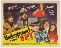 3r0887 RED MENACE TC R1950 Underground Spy, bad Commies, the most talked about drama of our time!