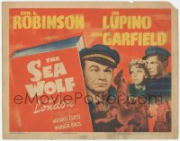 3r0903 SEA WOLF TC 1941 Edward G. Robinson as Wolf Larsen with John Garfield & Lupino, Jack London