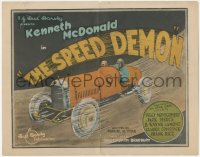 3r0921 SPEED DEMON TC 1925 great race car artwork, directed by Robert Bradbury, ultra rare!