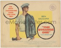 3r0925 STRANGE ONE TC 1957 military cadet Ben Gazzara is the most fascinating louse you ever met!