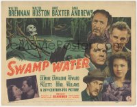 3r0928 SWAMP WATER TC 1941 Jean Renoir, art of top stars by the sinister mysterious swamp!