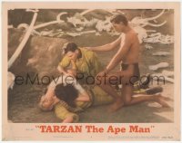 3r1418 TARZAN THE APE MAN LC #8 R1954 Johnny Weismuller with Hamilton, Maureen O'Sullivan & Smith!