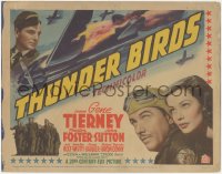 3r0935 THUNDER BIRDS TC 1942 Gene Tierney, Preston Foster & John Sutton in WWII, William Wellman!
